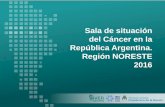Sala de situación del Cáncer en la República Argentina ... · reducir la carga mundial de morbilidad por cáncer de esófago, estómago, pulmón y colon-recto. A nivel nacional,