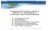 Comunicación entre Guía Rápida NS12 y 3G3MV a · “8, None, 1” y que el driver del 3G3MV del GateWay no deja cambiar tampoco su configuración, siendo también fija a “8,