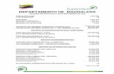 DEPARTAMENTO DE MAGDALENA - Supersalud · página 1 de 199 departamento de magdalena resumen informacion a 30 de septiembre de 2012 poblacion dane 1.223.781 # de municipios 30 afiliados