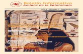 Boletín Informativo de Amigos de la Egiptología - BIAE L - … · egipcias. Me alegro enormemente de vuestro aprovechamiento y os invito a continuar explo-rando en este BIAE, el