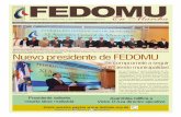 Nuevo presidente de FEDOMUfedomu.org.do/wp-content/uploads/2015/06/FEDOMU-EdicEnero2013.pdf · las relaciones de trabajo y el respeto recíproco entre las autoridades de los Gobiernos