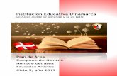 Institución Educativa Dinamarca · La Institución Educativa Dinamarca se propone formar a través de su proceso educativo, un ser humano integral, que estructure su ser en el desarrollo