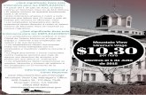 SPANISH Minimum Wage Poster - Mountain View, California · 2015-04-21 · $10.30 Mountain View Minimum Wage por hora Efectivo el 1 de Julio de 2015 ¿Qué significado tiene esta ordenanza
