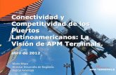 Conectividad y Competitividad de los Puertos ...aapa.files.cms-plus.com/SeminarPresentations... ¢â‚¬¢Estabilidad