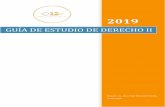 GUÍA DE ESTUDIO DE DERECHO II - liceocorregidora.mxliceocorregidora.mx/wp-content/uploads/2019/11/DERECHO-II.pdf · 4.- Identifica los atributos de la personalidad de una persona