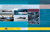 INFORME TÉCNICO A-06/2011 - Ministerio de Fomento · Informe técnico A-06/2011. Investigación de la varada del buque de gran velocidad BONANZA EXPRESS, en la playa de Los Cristianos,