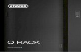 Q RACK - 01Enlinea IRAM-ISO 9001-2008. Las piezas son procesadas (punzonado y plegado) mediante maquinaria