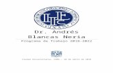 Dr. Andrés Blancas Neriaru.iiec.unam.mx/4076/29/Plan de Trabajo - Andrés Blancas... · Web viewMediante la Secretaría Administrativa supervisar que las actividades de las áreas