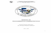 MANUAL DE PROCEDIMIENTOS ADMINISTRATIVOSs7087b4316ec4f645.jimcontent.com/download/version... · 2012-04-06 · El Manual de Procedimientos Administrativos hace referencia a la Administración