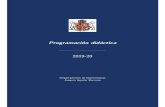 Programación didáctica 2019-20ieslopezdemendoza.centros.educa.jcyl.es/sitio/upload/WEB_2019_20__MATE.pdf · 6. Emplear el Teorema de Pitágoras y las fórmulas adecuadas para obtener
