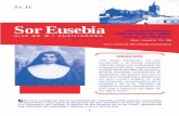 Sor Eusebia - Web católico de Javier · creo que hacia el año 1924, la Directora de la casa, Sor Rosario Muñoz, ... En agradecimiento rezo todos los días el Rosario de la llagas.
