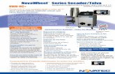 NovaWheel Series Secador/Tolva...* Vea garantia para más detalles. *En todos los modelos NWB+ Elevando el nivel en Secadores de Ruedas Móviles Software Inteligente Actualizado >