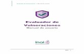 Evaluador de Vulneracionesinicio.inai.org.mx/EvaluadorVulneracionesDocs/Manual de...Evaluador de Vulneraciones I Manual de usuario INAI 2 Índice 3. Introducción 4. Requerimientos