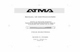 PAVA ELECTRICA - atma.com.ar electrica/Manual Atma...¢  PAVA ELECTRICA 230 V~ 50/60 Hz 2200 W MODELO: