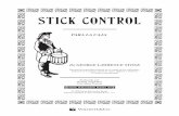 PARA LA CAJA - Alfred Music4 Introducción original de la edición de l935 de Stick Contol for the Snare Drummer de George Lawrence Stone. Stone Percussion Books LLC, una compañía