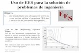 Presentación de PowerPointAlgunas observaciones importantes con respecto a cómo se ingresan las ecuaciones en la ventana de ecuaciones: EES funciona de forma similar a cualquier