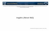 Inglés (Nivel B2)132.248.76.197/sites/default/files/inline-files/Inglés (Nivel B2) 2018-2019.pdf · En caso de que el estudiante cuente con una constancia o certificación expedida