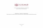 MANUAL PARA ELABORAR PROYECTO DE INVESTIGACIÓN DE … · 2018-08-02 · (SINAREME) y del Manual para elaboración de tesis y trabajos de investigación de la Universidad de San Martín