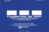 Cuadernos de RSO · Graciela Ferreira de la Universidad Católica del Uruguay, es un estudio de caso sobre la aplica-ción del modelo de educación-acción en una asignatura de metodología
