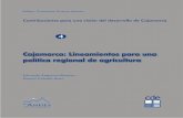 cajamarca libro 4 agricultura copia - ESAN/Cendoccendoc.esan.edu.pe/fulltext/e-documents/Cajamarca/Cajamarca4.pdf · Cajamarca: Lineamientos para una política de desarrollo minero