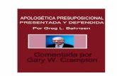 Comentada por Gary W. Crampton · 2019-12-05 · El hecho es que el Dr. Clark no consideraba la Biblia apenas 4 Gran parte de la defensa de Gordon Clark en esta revisión proviene