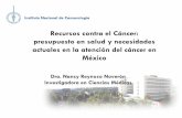 Programa Integral para el Control del Cáncer en México · Principales causas de mortalidad, México 1998, 2006, 2012 0 20000 40000 60000 80000 100000 120000 140000 Enf. del Corazón