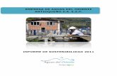 INFORME DE SOSTENIBILIDAD 2011 - Grupo EPM sostenibilidad/2011.pdfgestión del negocio, obteniendo el mapa de riesgos. La gestión sobre estos ... de agua potable y al saneamiento