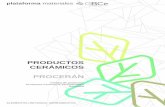 PRODUCTOS CERÁMICOS PROCERÁN - Materiales gbcemateriales.gbce.es/wp-content/uploads/2019/01/PMGBCe_Proceran.pdf · • 70% lineal: Entre el 20 y el 50% en masa de las maderas y