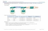 Práctica de laboratorio: configuración de redes VLAN y ... · Práctica de laboratorio: configuración de redes VLAN y enlaces troncales © 2014 Cisco y/o sus filiales. Todos los