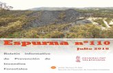 Boletín informativo de Prevención de Incendios Forestales · 2019-01-21 · 3 0 Figura 2. Evolución diária de la temperatura durante el mes de julio en la Comunitat Valenciana.