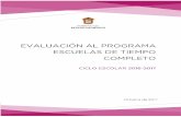 Evaluación Interna al Programa Ciclo Escolar 2016-2017escuelascalidad.edomex.gob.mx/sites/escuelascalidad... · Ciclo Escolar 2016-2017 Área Académica del PETC Estado de México