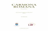 CARMONA ROMANA - Universidad de Sevillapersonal.us.es/caballos/wp-content/uploads/p155_resumen.pdf · 3 La paulatina integración de Carmo en la Romanidad Antonio Caballos Rufino