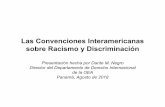 Las Convenciones Interamericanas sobre Racismo y Discriminaci£³n 2019-05-18¢  Las Convenciones Interamericanas