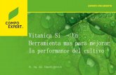 Vitanica Si - Un Herramienta mas para mejorar la …proarroz.com.ar/static/presentaciones/coinsa-vitanica-si...a mejorar la absorción de macro y micro nutrientes por las plantas.