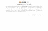 COMUNICADO N° 003 - Gob · 2019-03-26 · CONCURSO DE PRÁCTICAS N° 002-2019-OSCE-LIMA COMUNICADO N° 003 Los postulantes declarados como Ganadores, deberán presentarse el día
