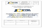MANUAL DE ORGANIZACIÓN Y PROCEDIMIENTOS DE ARCHIVO … · 2019-02-02 · La Ley 2341 de 23 de abril de 2002, respalda la conservación de la documentación de los archivos en las