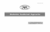 Boletín Judicial Agrario · Boletín Judicial Agrario. Publicación mensual. Editor Responsable Lic. Jaime Ignacio González Carrancá. Número de Certificado de Reserva otorgado