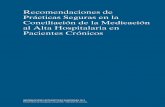 Recomendaciones de Prácticas Seguras en la Conciliación de la … · 2019-12-15 · Recomendaciones de prácticas seguras en la conciliación de la medicación en pacientes crónicos
