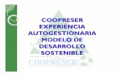 COOPRESER EXPERIENCIA AUTOGESTIONARIA MODELO DE …. ELSA M LOPEZ COOPRESER.pdf · 2018-02-23 · “Convenio de Asociación Tripartito celebrado entre el Área Metropolitana de Bucaramanga,
