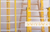 ESCALERAS ESTÁNDAR DE FIBRA · Escaleras Arizona 1 Desde su fundación en 1964, Escaleras Arizona se dedica a la fabricación y comer - cialización de escaleras portátiles de madera,