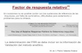 Factor de respuesta relativo - UNAMdepa.fquim.unam.mx/amyd/archivero/ImpurezaApuntes2_33882.pdf · problemas para la síntesis. La determinación del FRR se debe incluir en la información