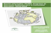 Dossier informativo “ALDEA, Programa de · Dossier informativo “ALDEA, Programa de Educación Ambiental para la Comunidad Educativa” 2018/2019 6 Modalidades de Participación