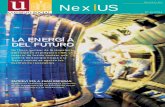 Nex US - Universidad de Sevillainstitucional.us.es/consejosocial/public/pdf/application/nexus/nexus15.pdf · reactores de fusión nuclear POR Rocío Domínguez ... “Aunque al principio