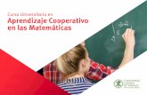 Curso Universitario en Aprendizaje Cooperativo en las ...Aprendizaje cooperativo en las matemáticas 1.1. ¿Qué es el aprendizaje cooperativo? ¿Y aplicado a las matemáticas?. 1.1.1.erenciación