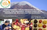 CONSERVACIÓN Y REVALORIZACIÓN DE PAPAS NATIVAS, …cipotato.org/wp-content/uploads/Papanat 2010/3. Pallo_compapa.pdfGracias a la sabiduría de las comunidades indígenas que han