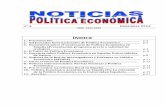 Maqueta Noticias 6 - Universitat de València · que en este número se añade una reseña del libro “Crisis y política económica en España”, acabado de editar ... gobiernos,