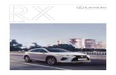 RX 450h | RX 450h¡logo-RX... · “En 1998, el primer RX revolucionó el concepto de los crossover de alta gama. Hasta ese momento, no se sabía si los clientes de coches premium