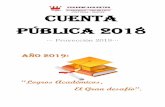 Cuenta Pública 2018 - Colegio Los Reyes · El Centro General de Padres y Apoderados, el Centro de Alumnos, Directivos de Sub-centros de Cursos de Apoderados y de Alumnos demostraron