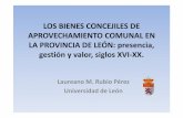 LOS BIENES CONCEJILES DE APROVECHAMIENTO COMUNAL EN LA PROVINCIA DE …consellodacultura.gal/mediateca/extras/CCG_ac_2017... · 2017-10-02 · PLANTEAMIENTO CONSIDERACIONES DE PARTIDA.