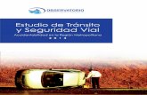 Estudio de Transito y Seguridad Vial - Amuch · Puente Alto (24) y Santiago (23), que registran alta accidentabilidad, comparten este ítem en materia de fallecidos. También está
